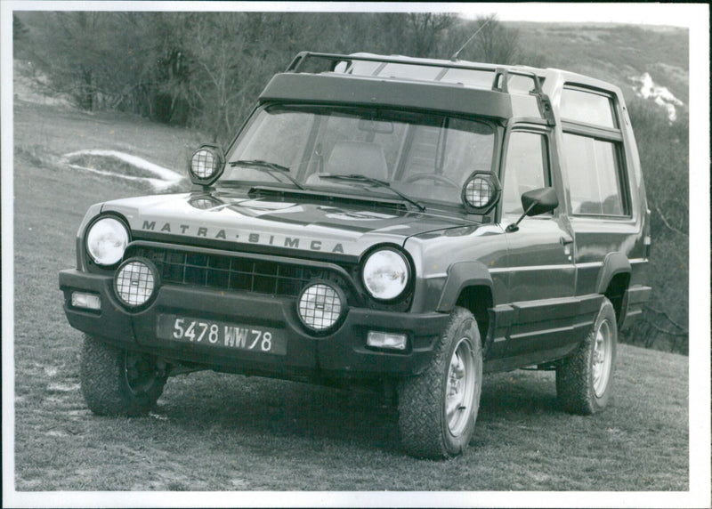 Chrysler Matra Simca Rancho - Vintage Photograph