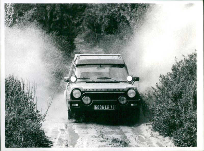 Chrysler Matra Simca Rancho - Vintage Photograph