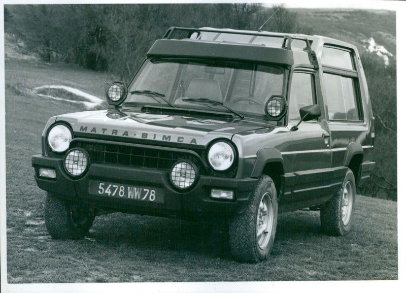 Chrysler Matra Simca Rancho - Vintage Photograph