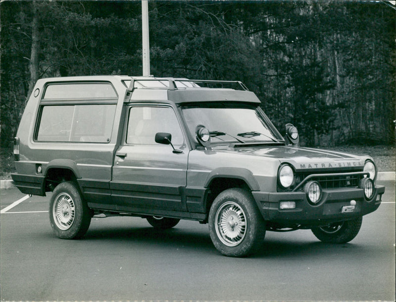 Chrysler Matra Simca Rancho - Vintage Photograph