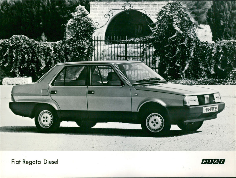 Fiat Regata diesel - Vintage Photograph