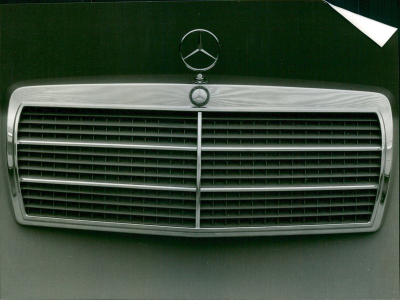 Mercedes 190 Grill - Vintage Photograph