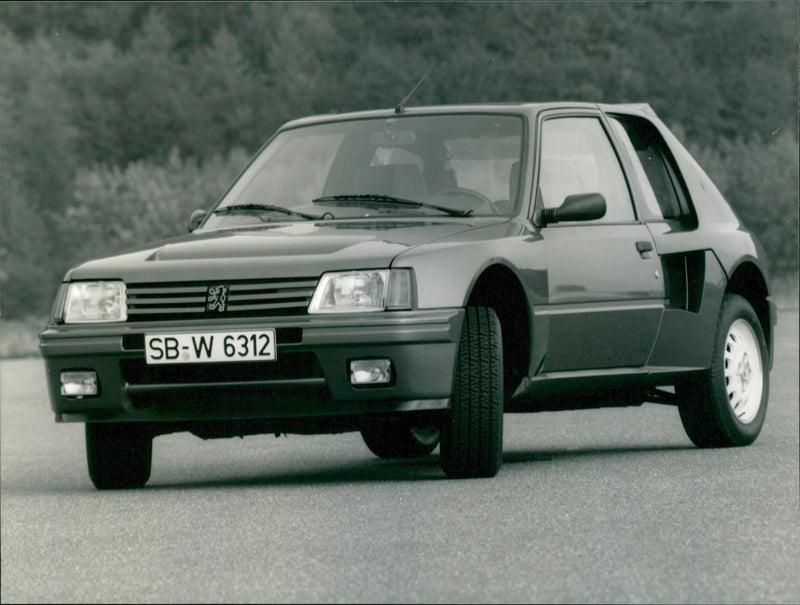 Peugeot 205 - Vintage Photograph