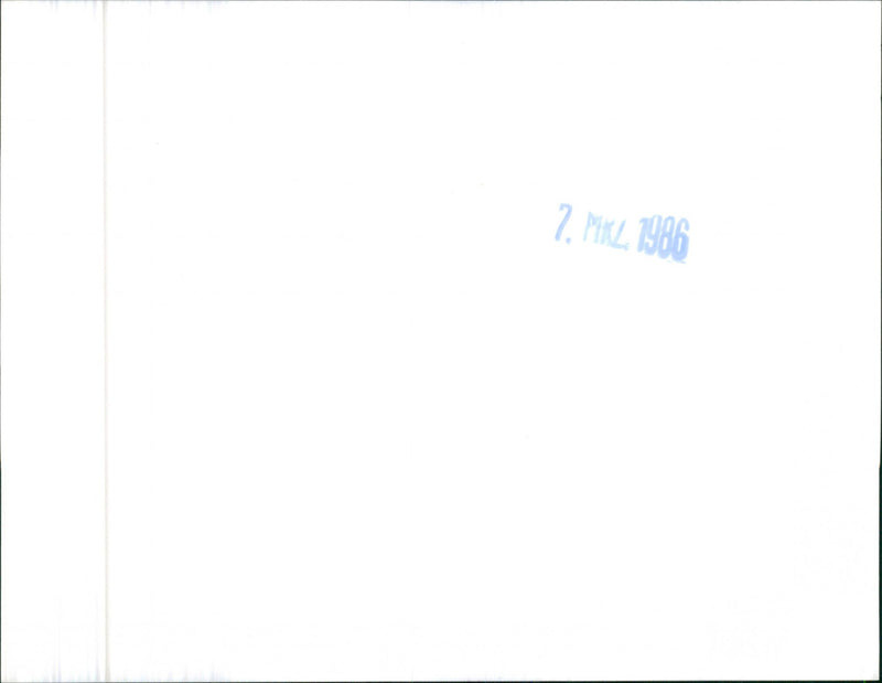 Toyota Starlet 1.0 DX 1986 - Vintage Photograph