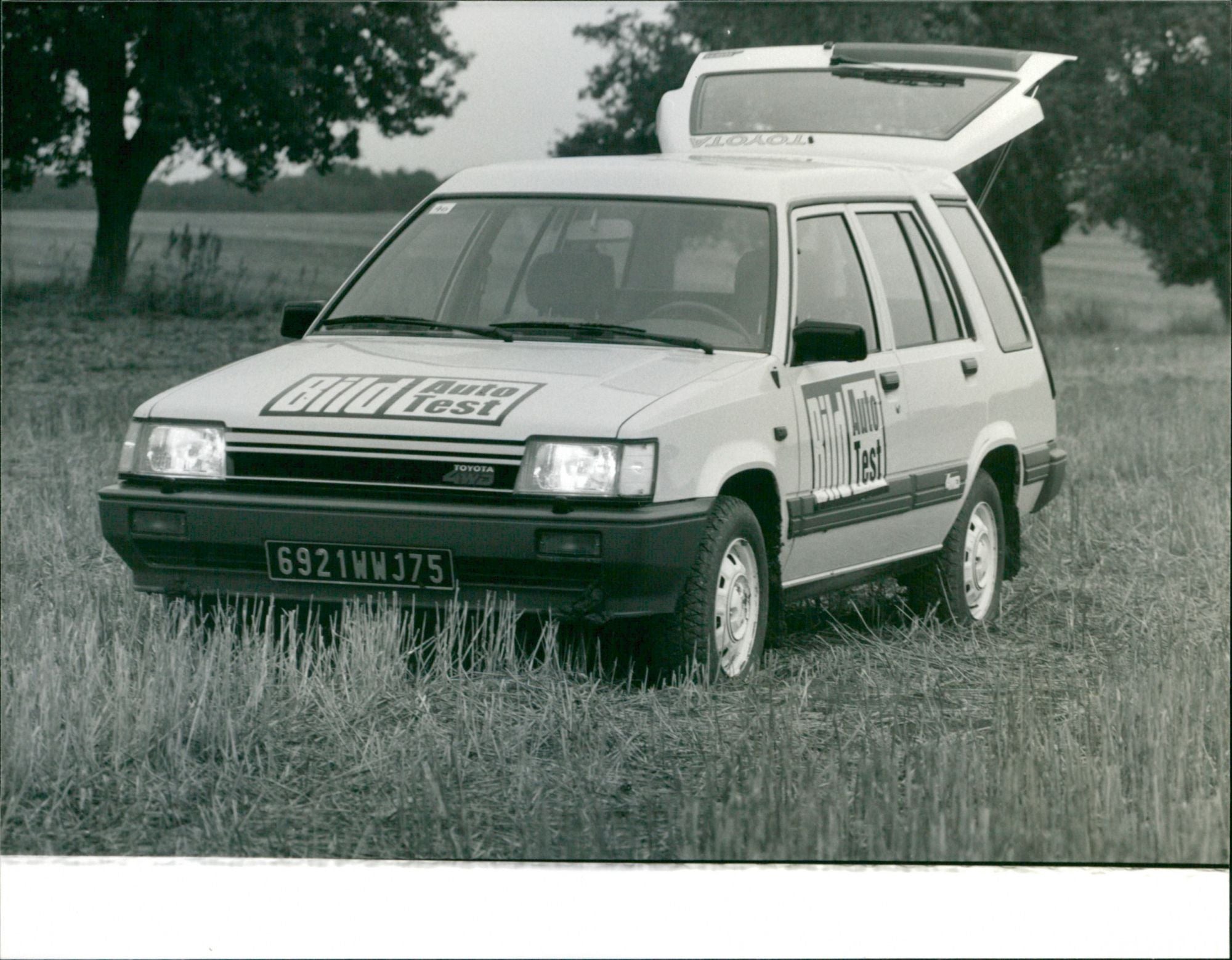 Toyota Tercel 4WD 1982 - Vintage Photograph