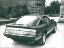 Back View of 1980 Mazda RX-7 - Vintage Photograph