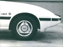 Front Rims of 1980 Mazda RX-7 - Vintage Photograph