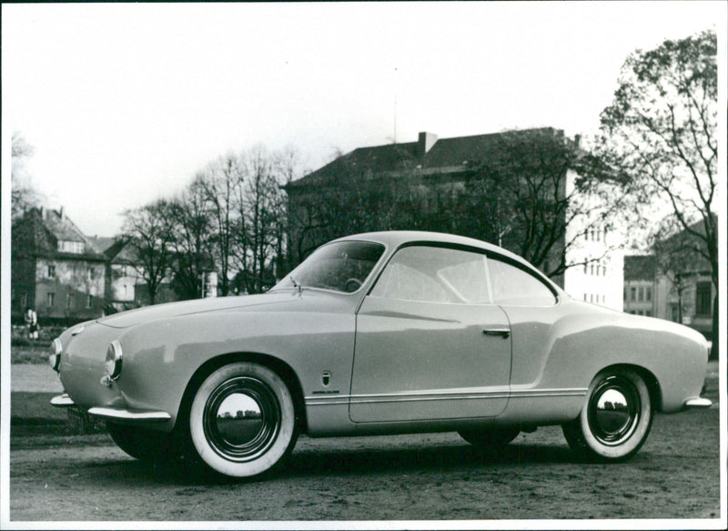 Volkswagen Karmann Ghia - Vintage Photograph