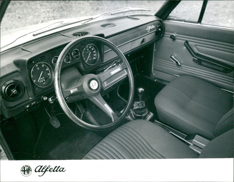 1972 Alfa Romeo Alfetta - Vintage Photograph