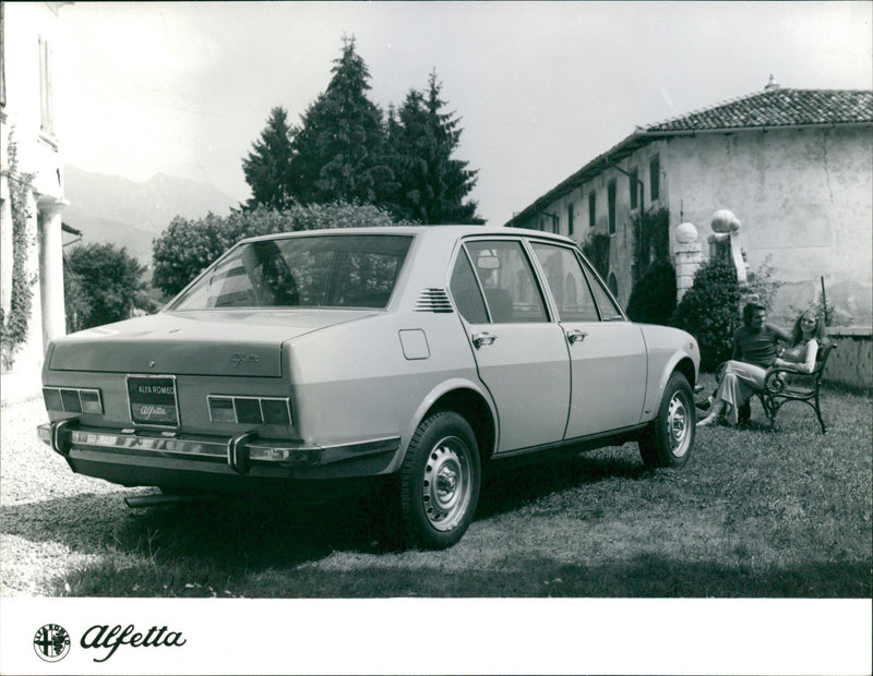 1972 Alfa Romeo Alfetta - Vintage Photograph