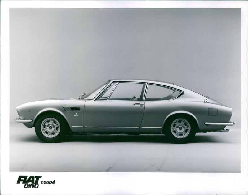 1967 Fiat Dino Coupe - Vintage Photograph