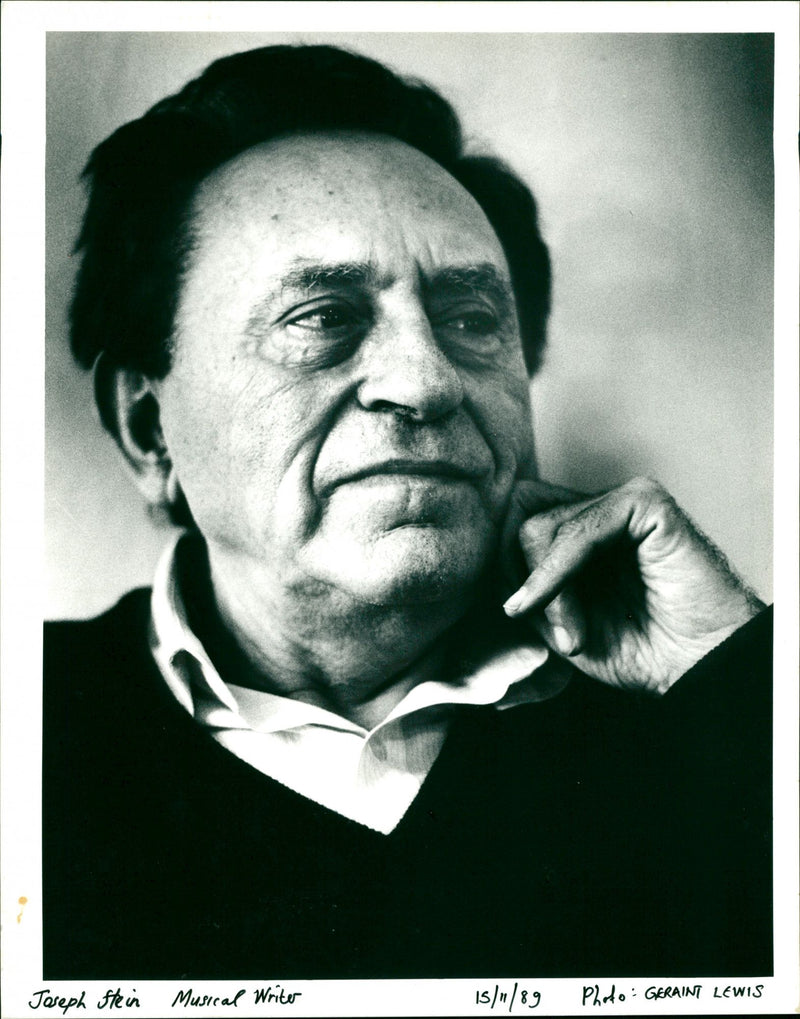 1989 WRITER - Vintage Photograph