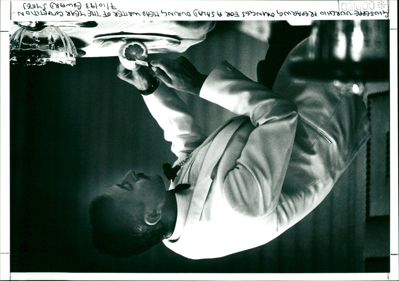 1993 WRITER - Vintage Photograph