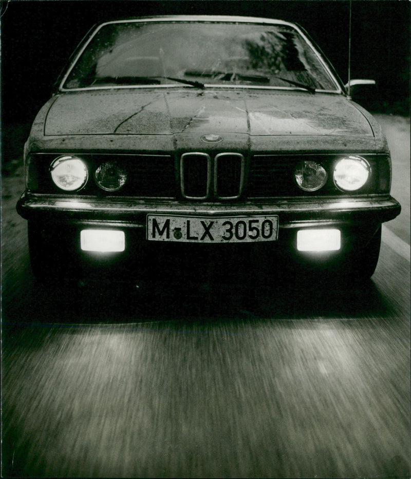 BMW 633 CSi - Vintage Photograph