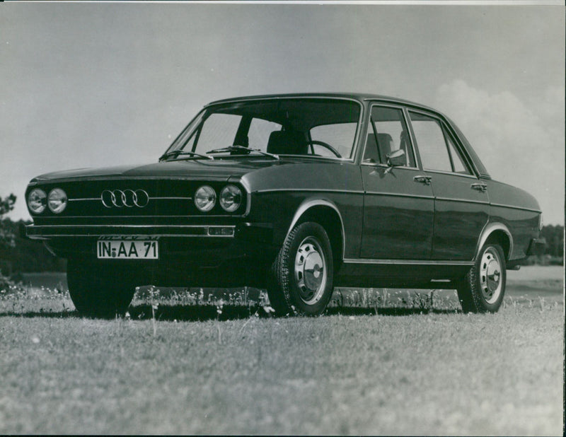 1975 Audi 100 - Vintage Photograph