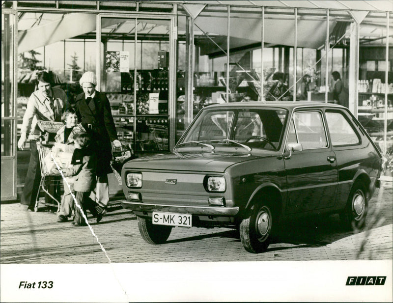 Fiat 133 - Vintage Photograph