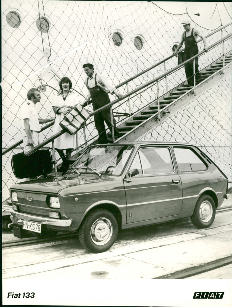 Fiat 133 - Vintage Photograph