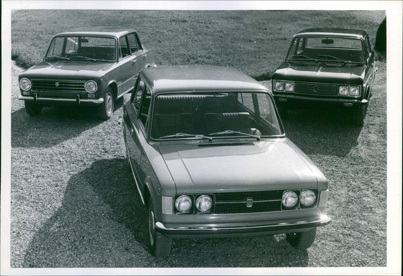 Fiat 124 Special, Fiat 124 and Fiat 125 Special - Vintage Photograph