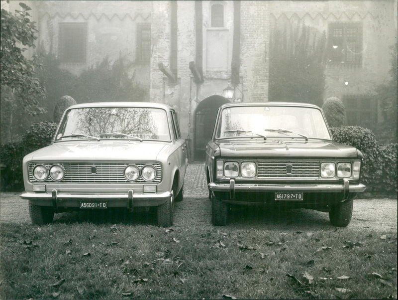 Fiat 124 Special and Fiat 125 Special - Vintage Photograph