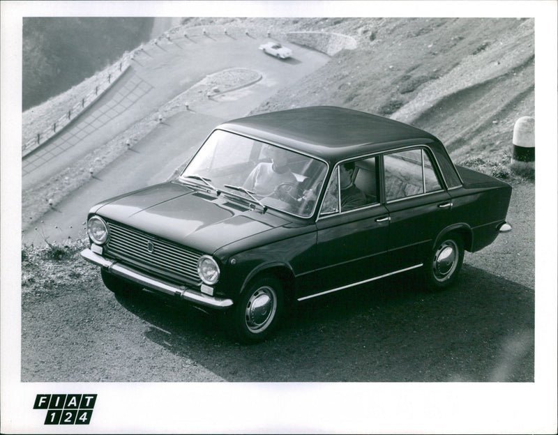 Fiat 124 - Vintage Photograph