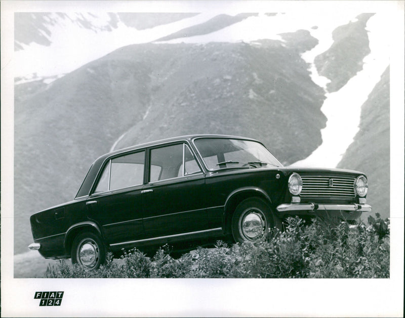 Fiat 124 - Vintage Photograph