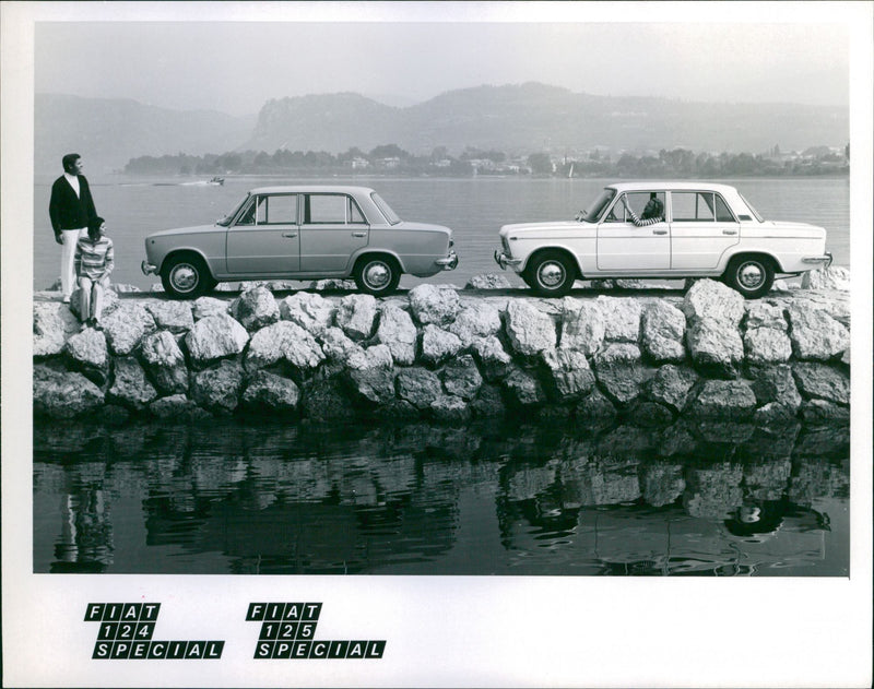 Fiat 124 Special and Fiat 125 Special - Vintage Photograph