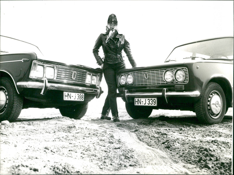 Fiat 124 Special and Fiat 125 Special - Vintage Photograph