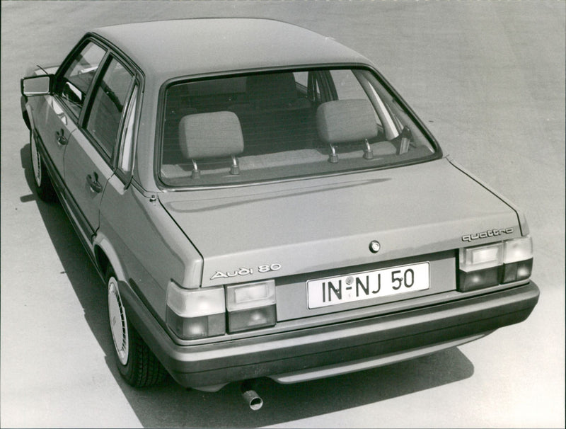 Audi 80 Quattro - Vintage Photograph