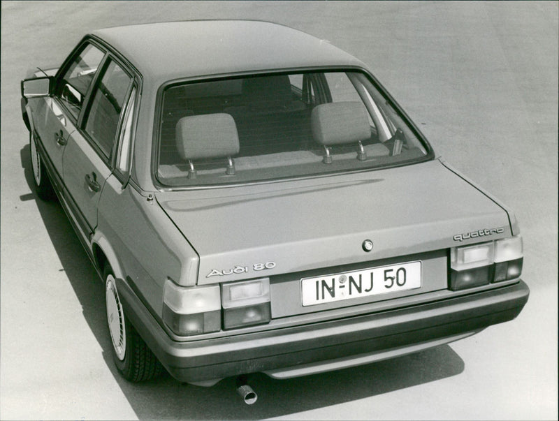 Audi 80 Quattro - Vintage Photograph