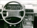 Steering Wheel and Dashboard of Audi 80 Quattro - Vintage Photograph