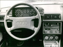 Steering Wheel and Dashboard of Audi 80 GTE - Vintage Photograph
