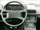 Steering Wheel and Dashboard of Audi 80 Quattro - Vintage Photograph