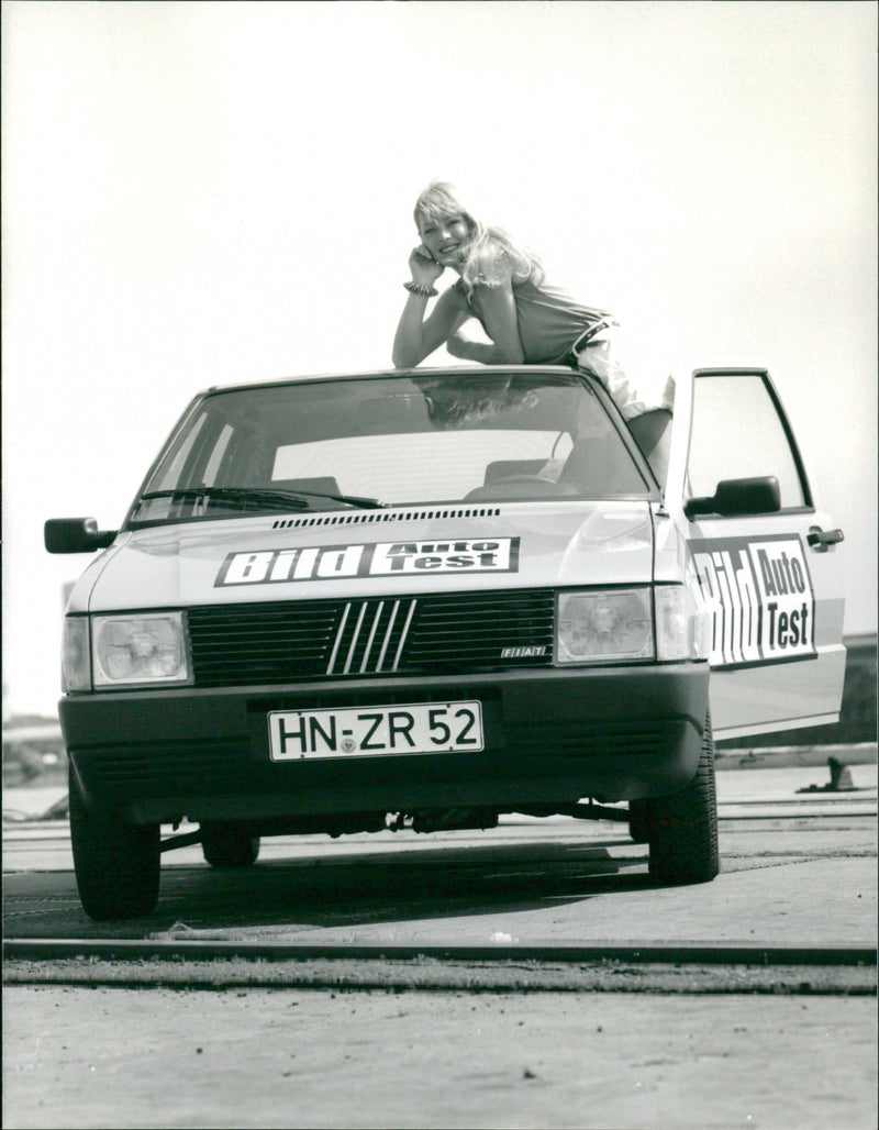 Fiat Uno - Vintage Photograph