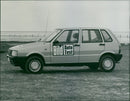 Side View of Fiat Uno - Vintage Photograph