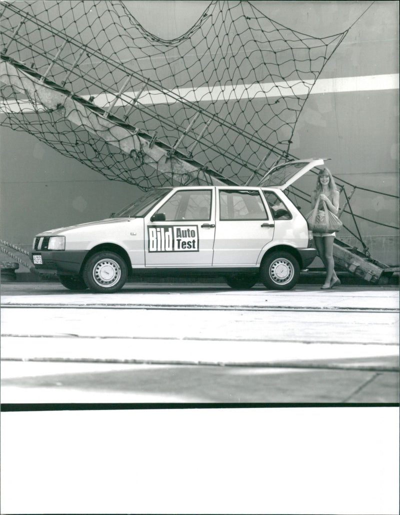 Fiat Uno - Vintage Photograph