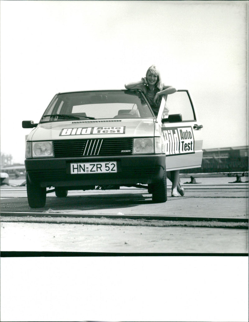 Fiat Uno - Vintage Photograph