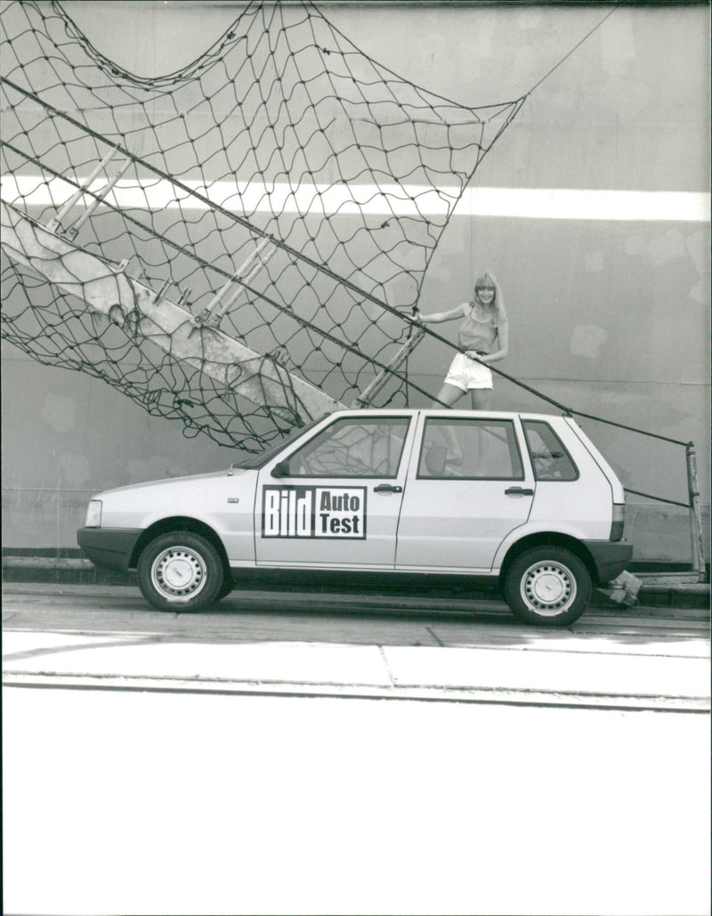 Fiat Uno - Vintage Photograph