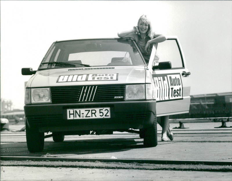 Fiat Uno - Vintage Photograph