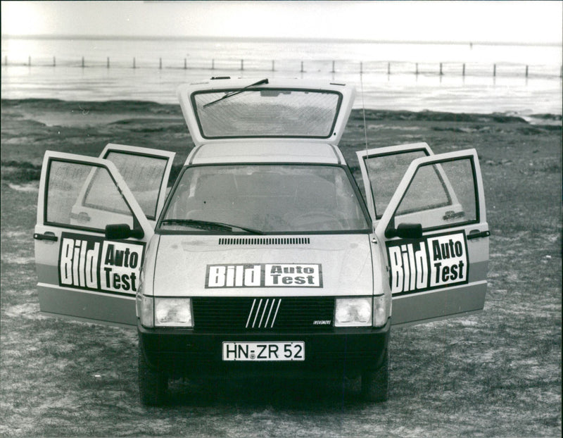 Fiat Uno - Vintage Photograph