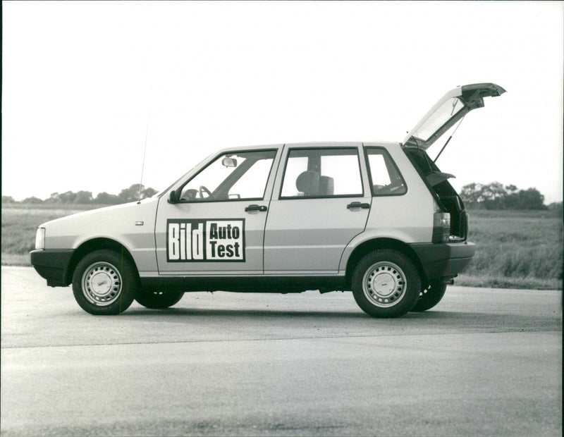 Fiat Uno - Vintage Photograph