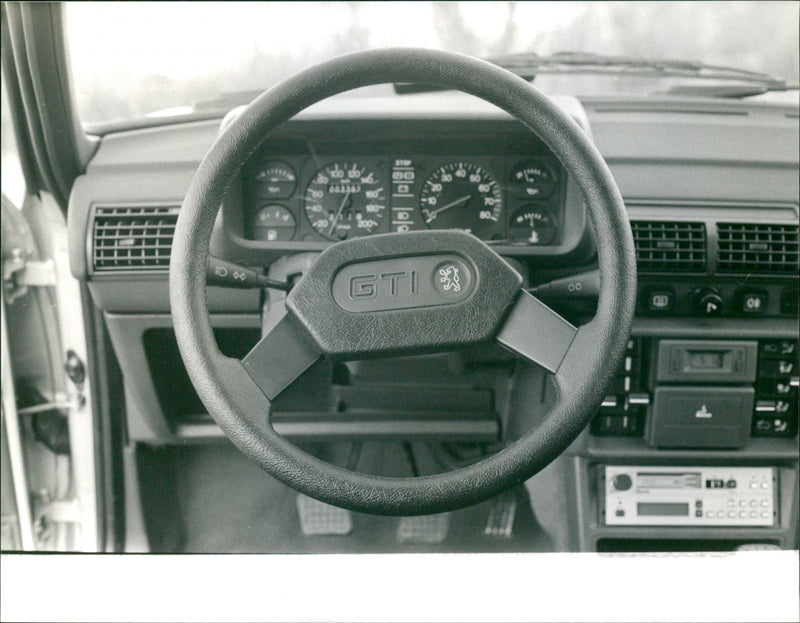 Peugeot 205 GTI - Vintage Photograph