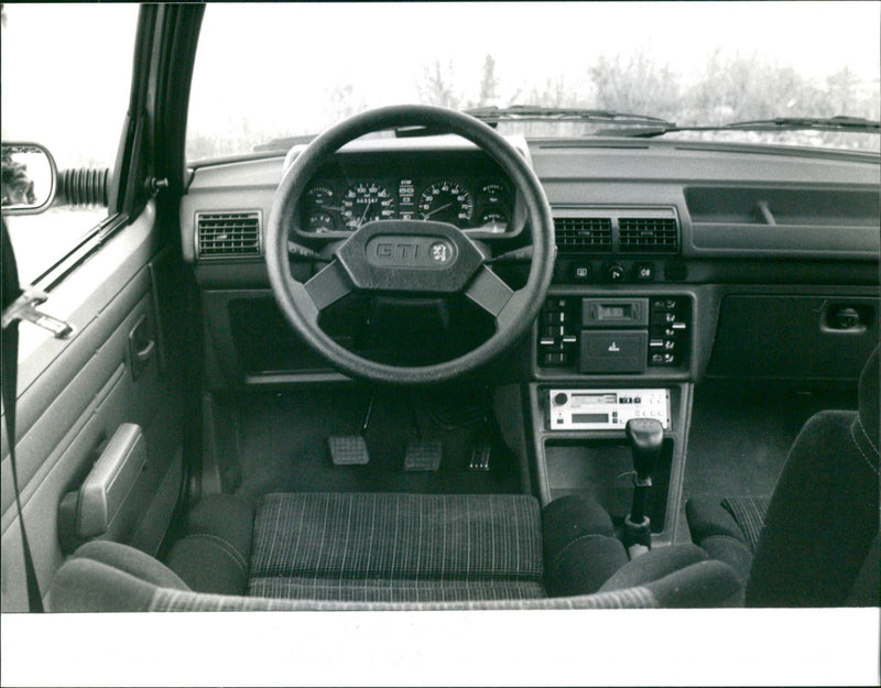 Peugeot 205 GTI - Vintage Photograph