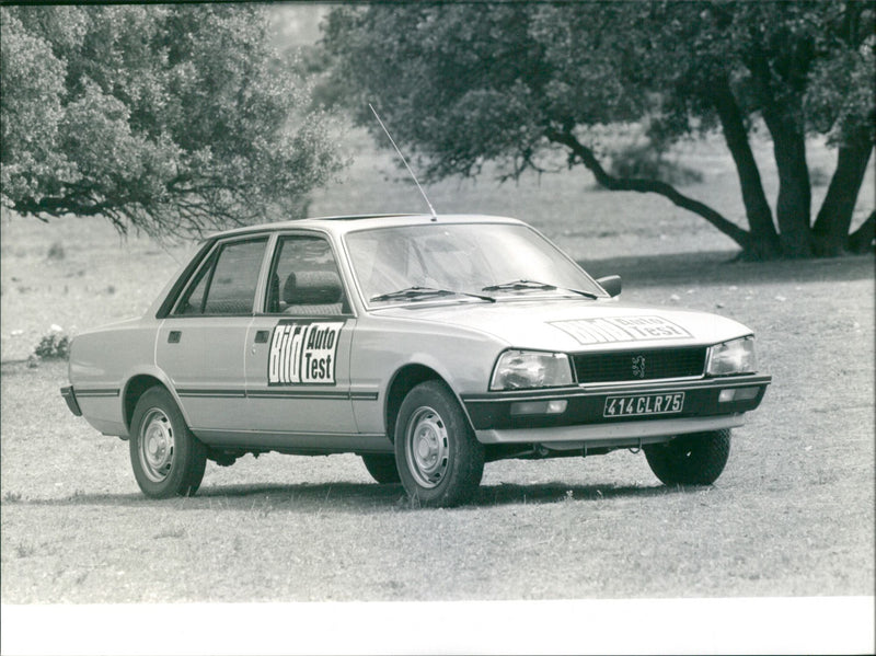 Peugeot 505 STI - Vintage Photograph