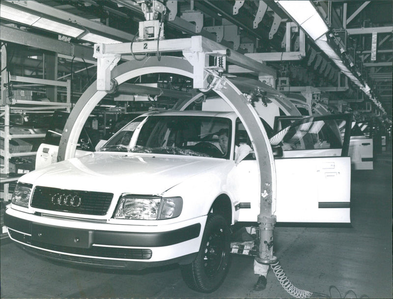 Audi 100 - Vintage Photograph