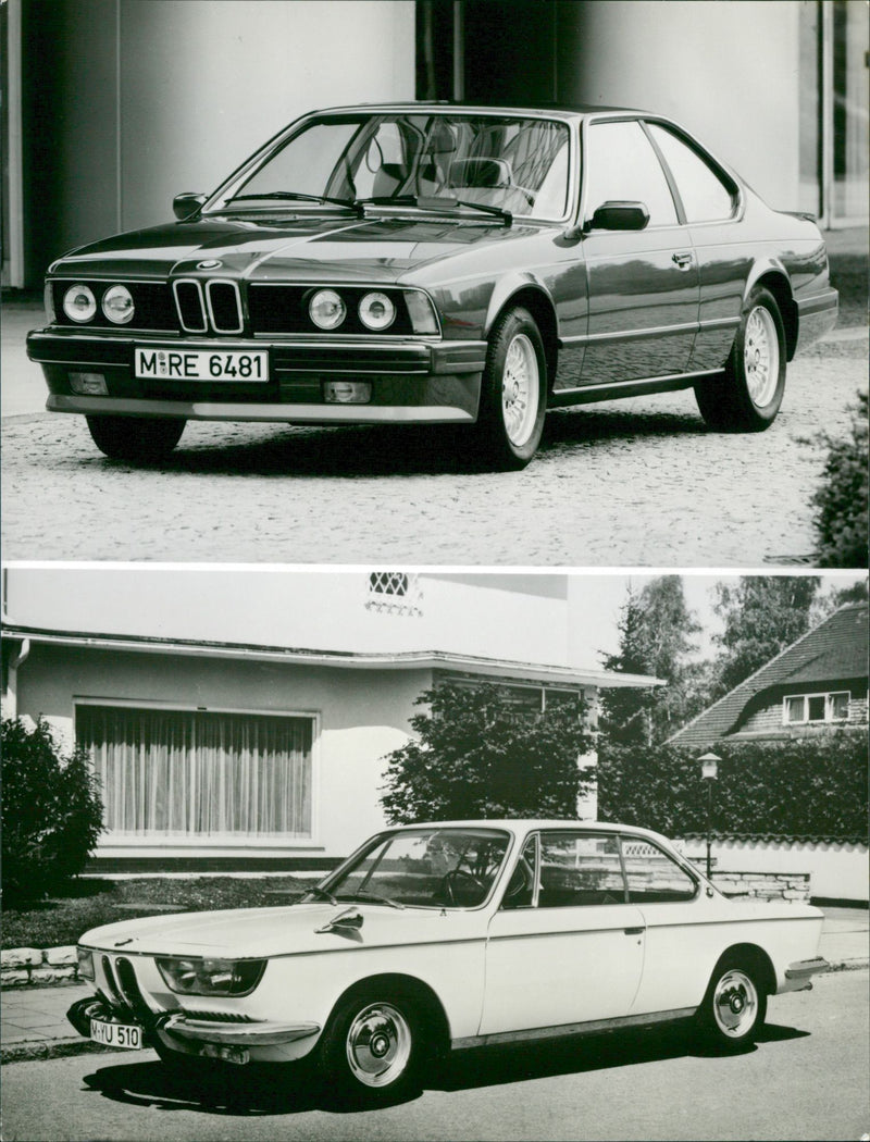 The BMW Coupé 1989 - Vintage Photograph