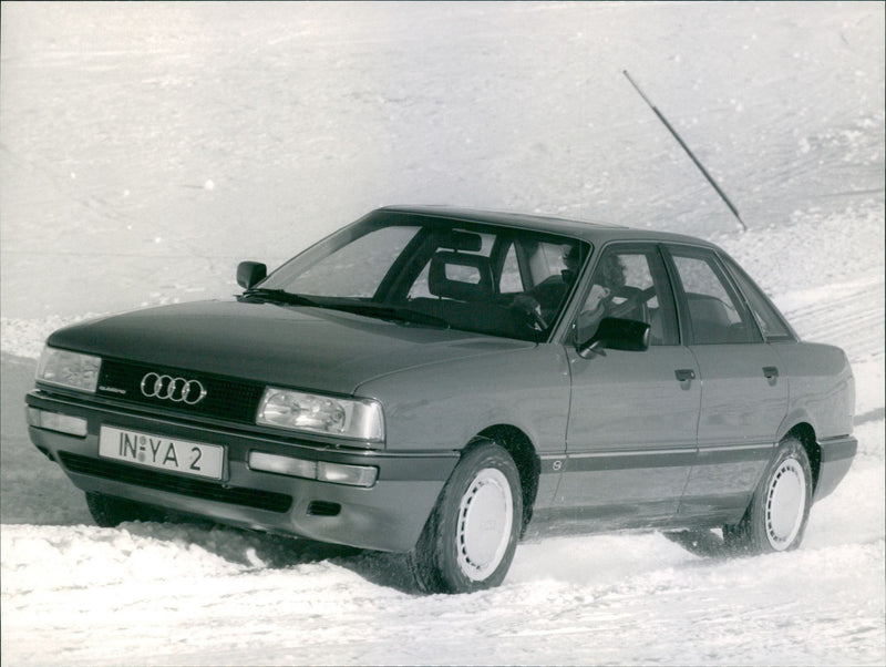 Audi 90 Quattro - Vintage Photograph