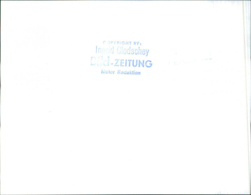 Audi 80 CL Turbo Diesel - Vintage Photograph