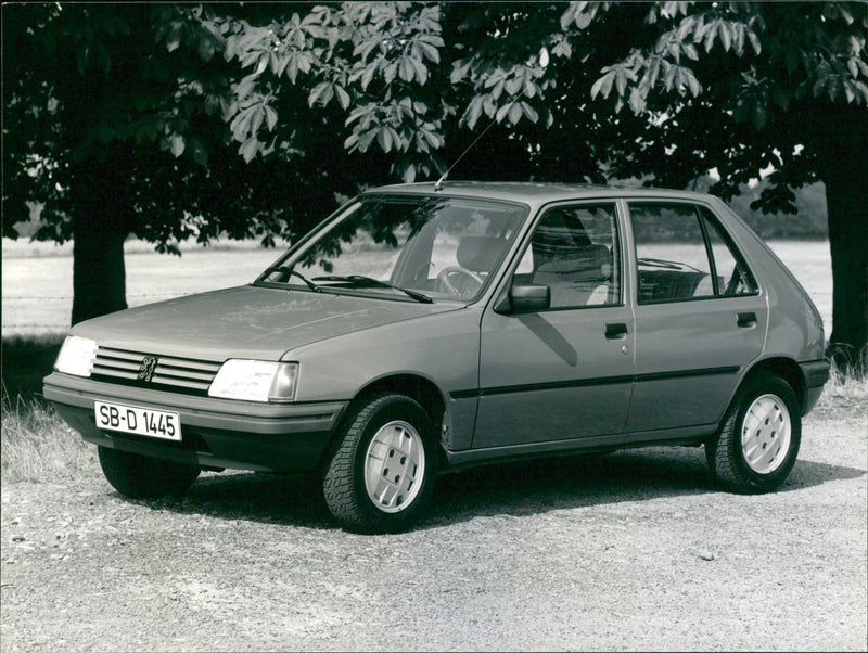 1983 Peugeot 205 - Vintage Photograph