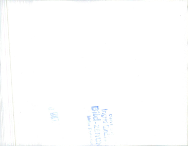 Front View of Audi 100 CD - Vintage Photograph