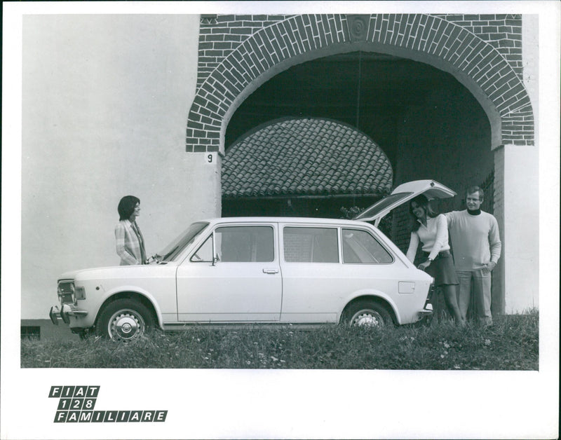 Fiat 128 Familiare - Vintage Photograph